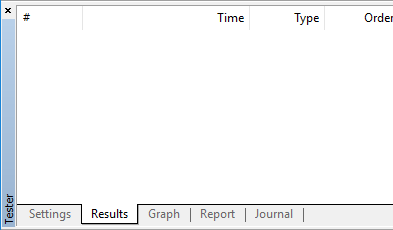 Backtest - empty results