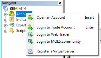 Open an Account