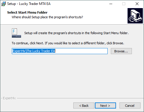 Setup Start Menu.